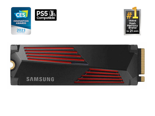 Samsung 990 PRO Heatsink 4TB PCIe 4.0 M.2 Internal NVMe SSD