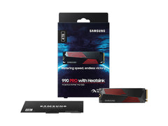 Samsung 990 PRO Heatsink 4TB PCIe 4.0 M.2 Internal NVMe SSD