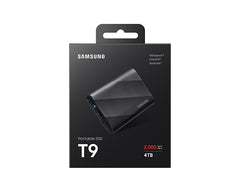 Samsung T9 4TB USB 3.2 Gen 2x2 Portable External SSD