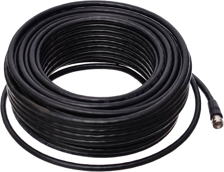Satellite Cable Black 48 Ohms 30M - King Tech
