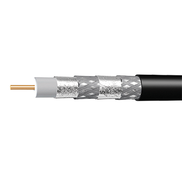 Satellite Cable Black 75 Ohms 30M - King Tech