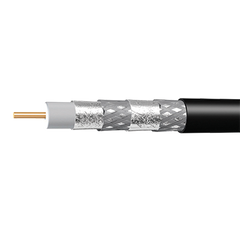 Satellite Cable Black 75 Ohms 30M - King Tech