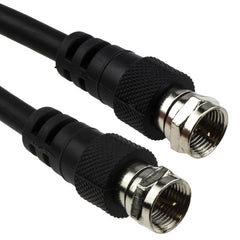 Satellite Cable Black 75 Ohms 50M - King Tech