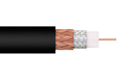 Satellite Cable RG6 Coaxial Black 75 Ohm 50 Meter Roll