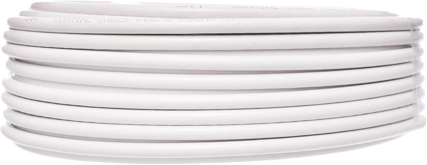 Satellite Cable Vero Tech White 96 Ohms 100M - King Tech