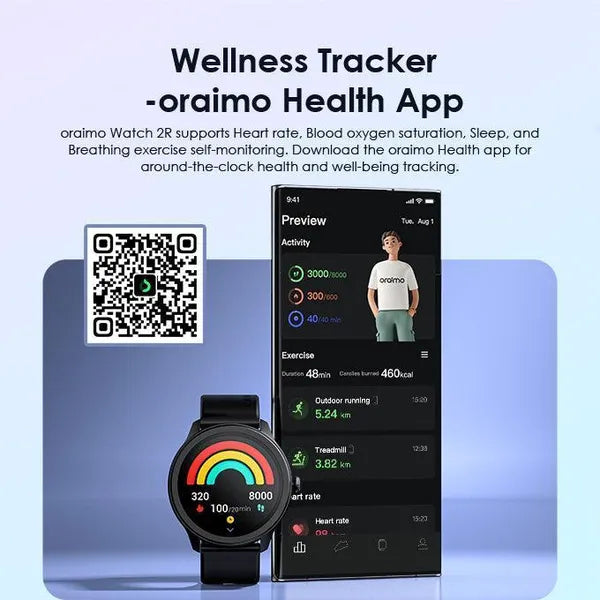 Smart Watch Oraimo 2R OSW-30 - King Tech
