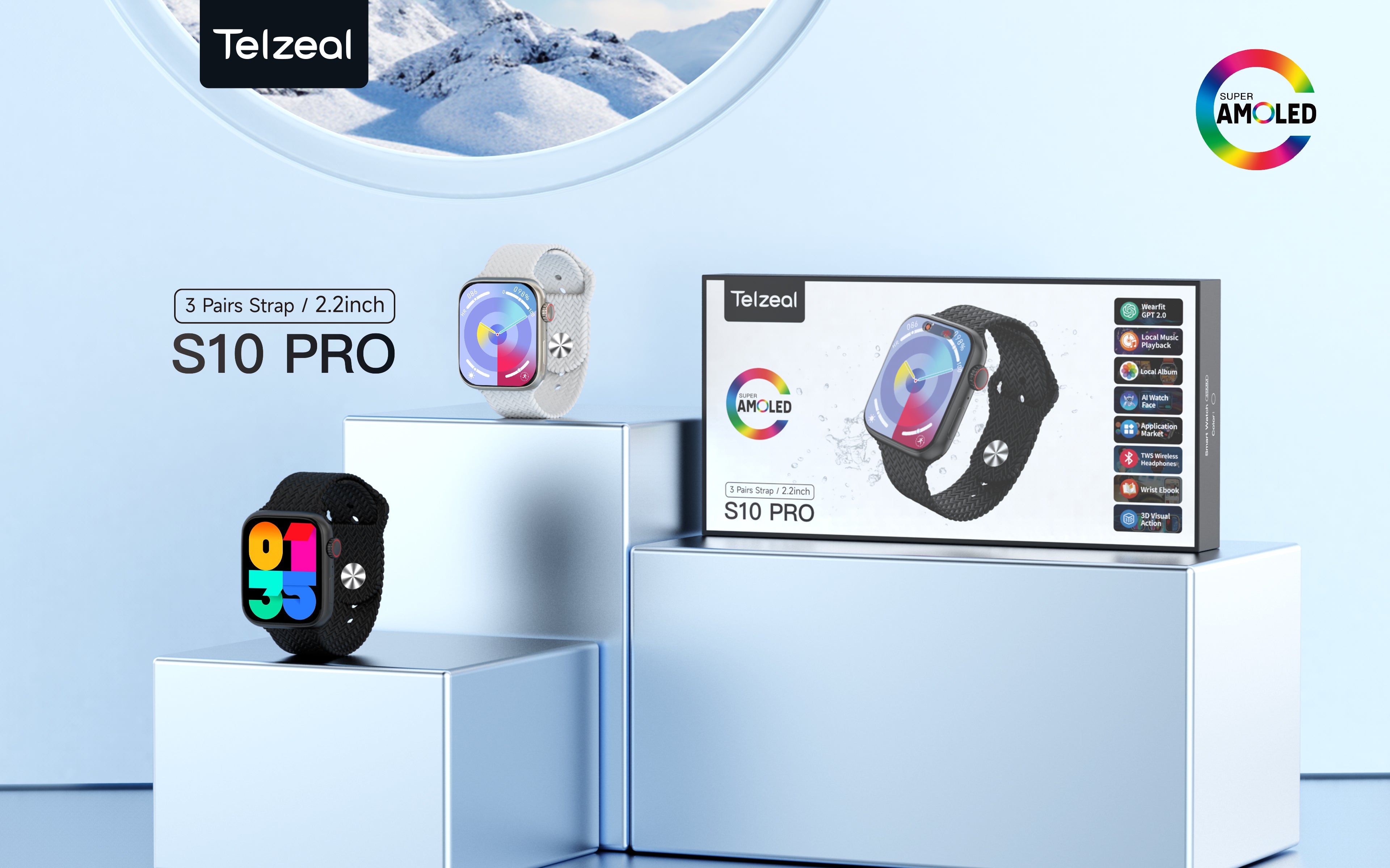Smart Watch Telzeal S10 Pro - King Tech