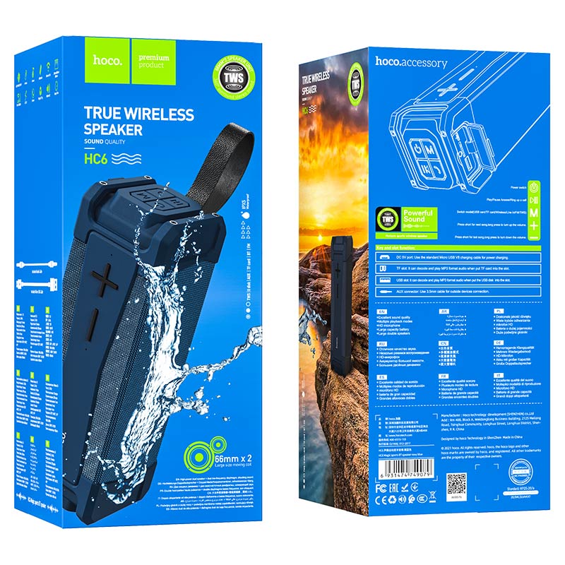 Speaker Bluetooth Hoco HC6 - King Tech