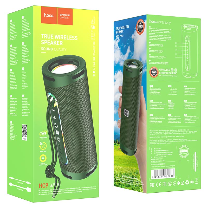 Speaker Bluetooth Hoco HC9 - King Tech