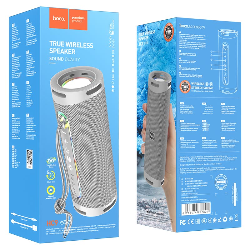 Speaker Bluetooth Hoco HC9 - King Tech