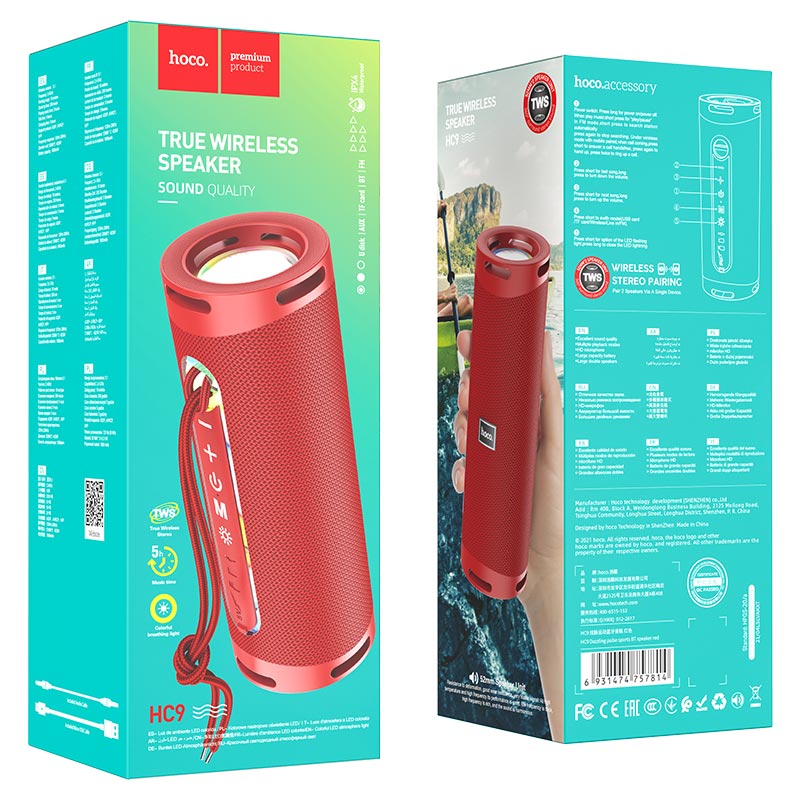 Speaker Bluetooth Hoco HC9 - King Tech