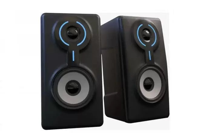 Speaker Double Bass DB-S 404 DB-S 504 USB LED - King Tech