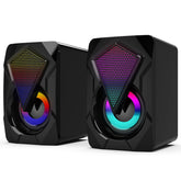 Speaker Hotmai HT-130LED USB LED - King Tech
