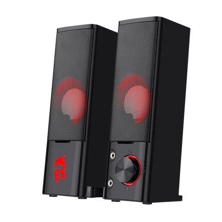 Speaker Soundbar Gaming Redragon Orpheus GS550 Stereo Red LED - King Tech
