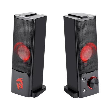 Speaker Soundbar Gaming Redragon Orpheus GS550 Stereo Red LED - King Tech