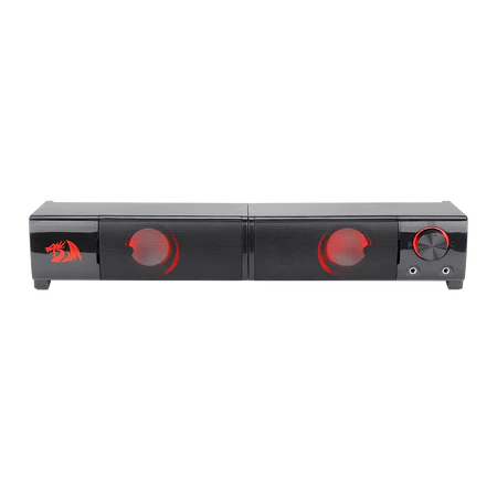 Speaker Soundbar Gaming Redragon Orpheus GS550 Stereo Red LED - King Tech