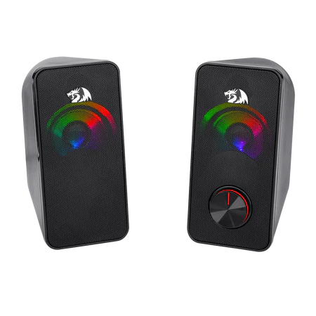 Speakers Gaming Redragon Stentor GS500 2.0 Red LED - King Tech