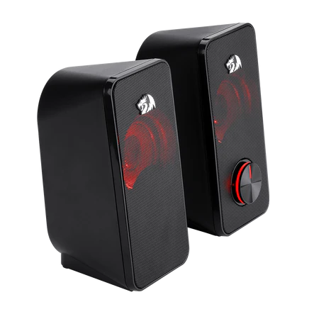 Speakers Gaming Redragon Stentor GS500 2.0 Red LED - King Tech