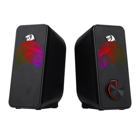 Speakers Gaming Redragon Stentor GS500 2.0 Red LED - King Tech