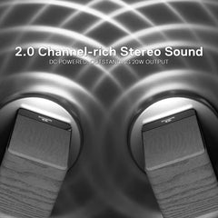 Speakers Redragon Adagio GS813 Wireless Wooden 2.0 BT/AUX/TF/USB