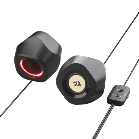 Speakers Redragon Toccata GS590 Wireless RGB 2.0 BT/AUX/USB - King Tech