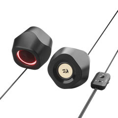 Speakers Redragon Toccata GS590 Wireless RGB 2.0 BT/AUX/USB - King Tech
