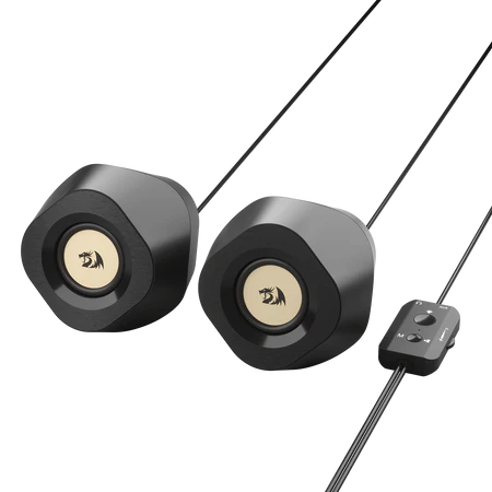 Speakers Redragon Toccata GS590 Wireless RGB 2.0 BT/AUX/USB - King Tech