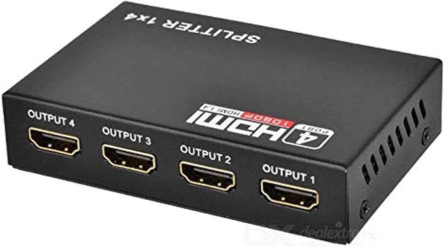 Splitter HDMI 4 Port - King Tech