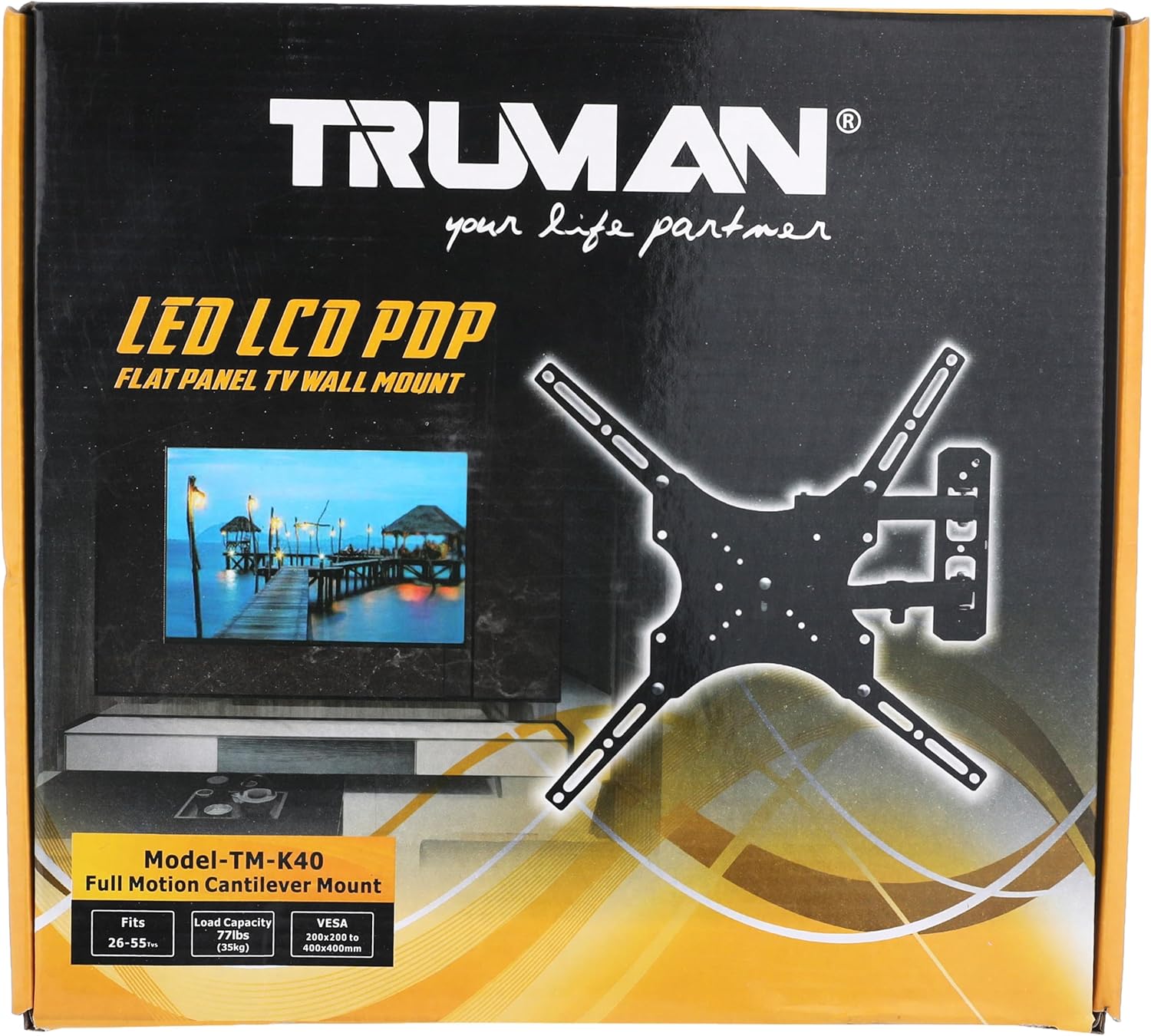 Stand for Monitor Truman TM-K40 26-55 Movable - King Tech