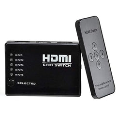 Switch HDMI to 5PC Plus P-Tec Remote - King Tech
