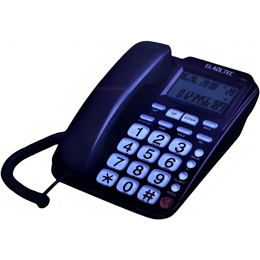 Telephone El-Adl.Tec 555C Office Display - King Tech
