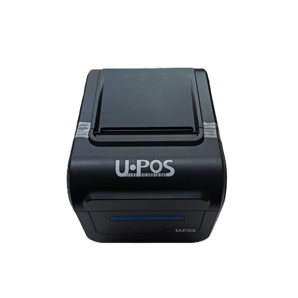 Black U-POS device on a white background