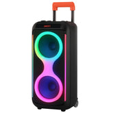 Vovo V-2860 Rechargeable Multimedia Bluetooth Speaker - Double 8 Inch