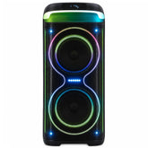 Vovo V-2875 Rechargeable Multimedia Bluetooth Speaker - Double 8 Inch