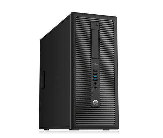 جهاز كمبيوتر برجي HP Compaq Elite 8300 | معالج Intel i7-3770 - ذاكرة وصول عشوائي DDR3 سعة 4 جيجابايت - بطاقة رسومات Intel HD Graphics 4000 (مستعمل)