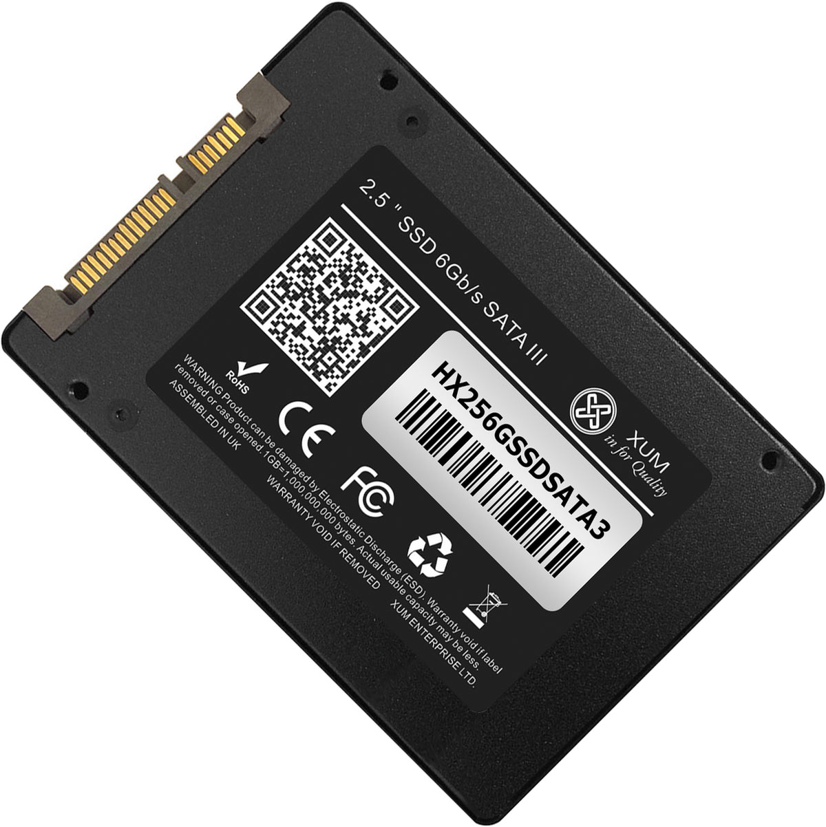 Used 256GB 2.5-inch SATA SSD | Fast Solid State Drive – King Tech