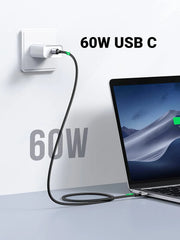 Ugreen USB-C to USB-C Cable - 60W, 1 Meter - King Tech