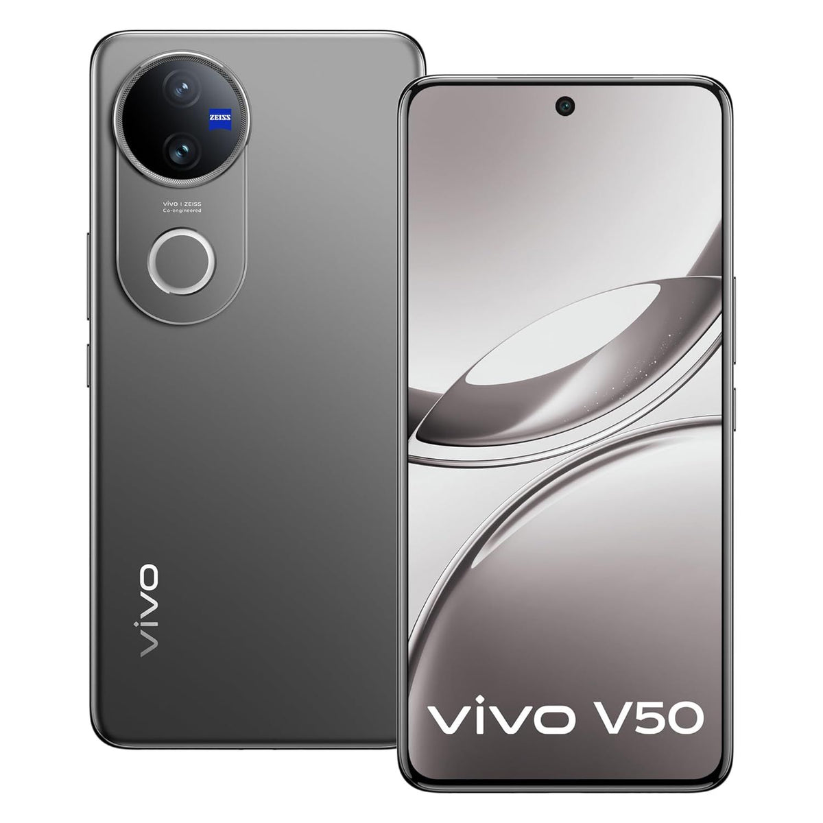هاتف ذكي Vivo V50 بذاكرة وصول عشوائي (RAM) سعة 12 جيجابايت وسعة تخزين 256 جيجابايت