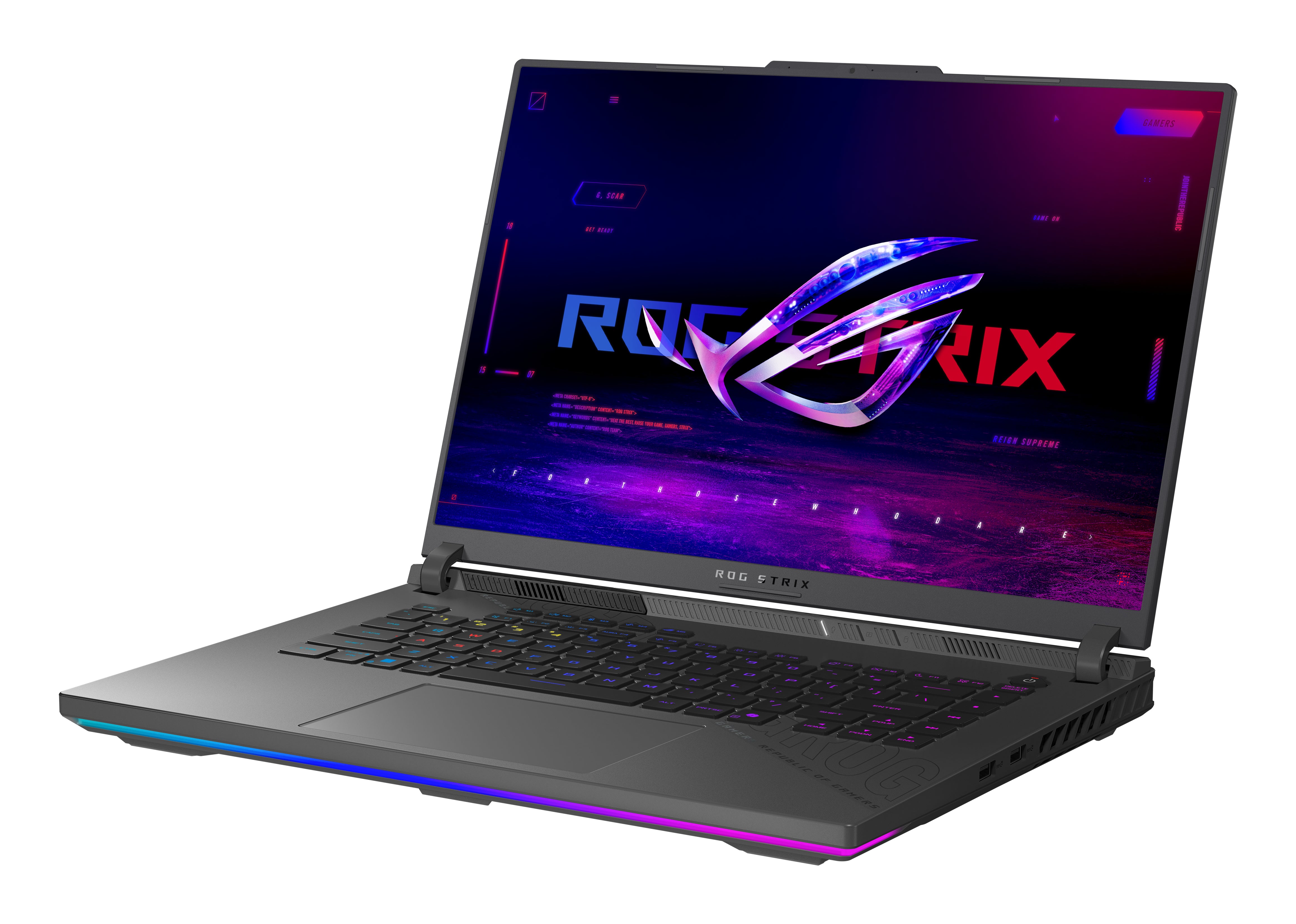 Asus ROG Strix G16 G614PH-RV161W Gaming Laptop |
AMD Ryzen 9 8940HX Processor - 16GB DDR5 RAM - 1TB NVMe SSD - NVIDIA GeForce RTX 5050 8GB - 16.0 inches