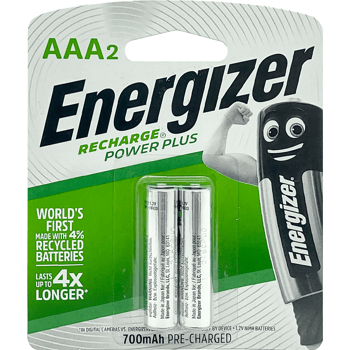 بطاقة AAA قابلة لإعادة الشحن من Battery Energizer بسعة 800 مللي أمبير
