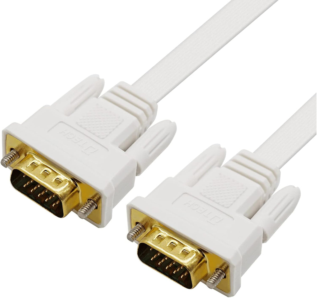 Wire Monitor 20M White VGA Monitor Cable | Long-Distance & Shielded | Original ...