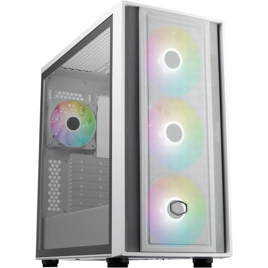 Case Cooler Master MasterBox 600 Mid Tower (ATX, White) - King Tech