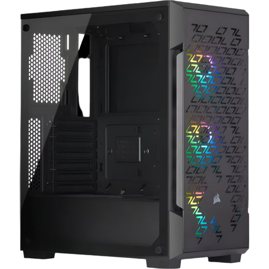 Case Corsair iCUE 220T RGB Airflow Mid Tower (ATX, Black, Tempered Glass) - King Tech