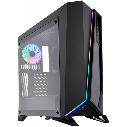 Case Corsair Spec-Omega RGB Mid Tower (ATX, Black, Tempered Glass) - King Tech