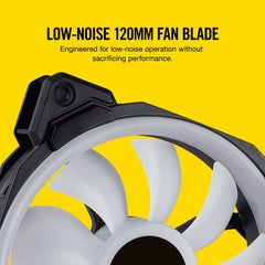 Case Fan Corsair LL120 RGB (120mm, 3-Pack with Controller) - King Tech