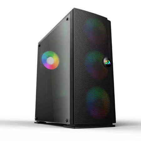 كيس جيمنج ريد دراجون G651 ATX Mid-Tower 4 مراوح ARGB + وحدة إمداد طاقة 600 واط