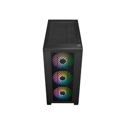 Case Cooler Master Elite 301 Micro-ATX (Black) - King Tech