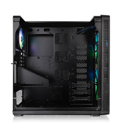 علبة Thermaltake View 37 ARGB Edition Mid Tower (ATX، نافذة Gull-Wing)