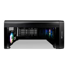 علبة Thermaltake View 37 ARGB Edition Mid Tower (ATX، نافذة Gull-Wing)