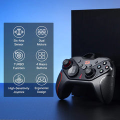 Controller Gaming Redragon Ceres G710 Wired Vibration Programmable - King Tech